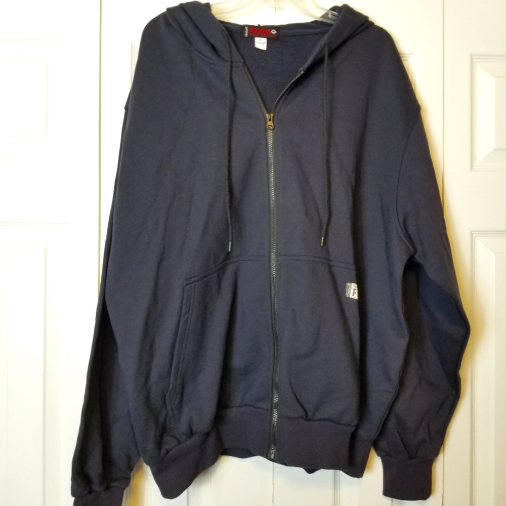 Wolverine Men's Flame Resistant Zip Front Hoodie Firezero NWOT